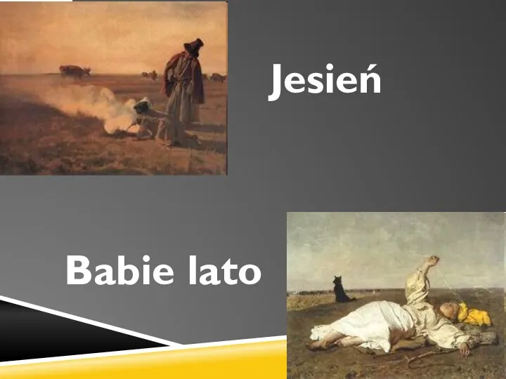 Jesień Babie lato