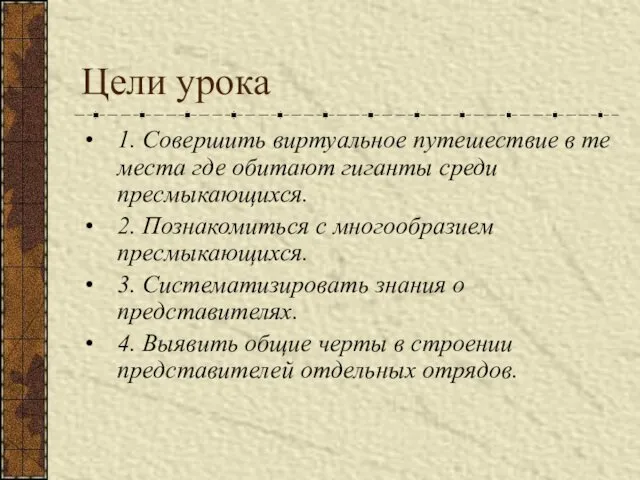 Цели урока 1. Совершить виртуальное путешествие в те места где