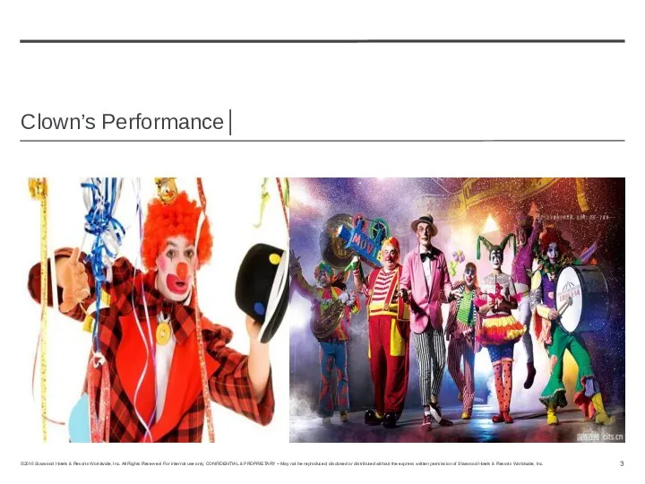 Clown’s Performance│