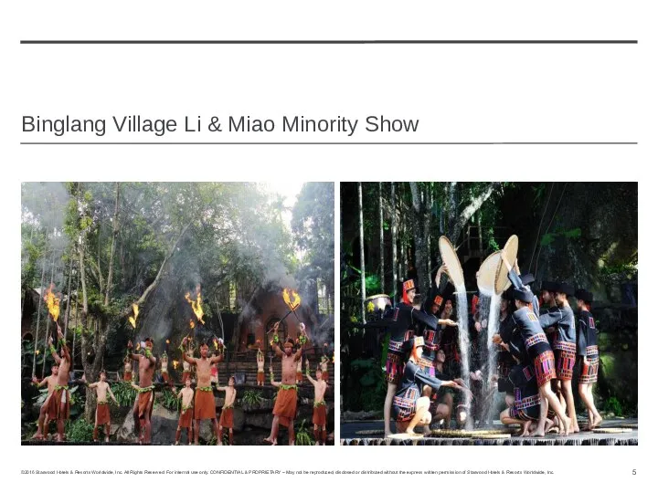 Binglang Village Li & Miao Minority Show