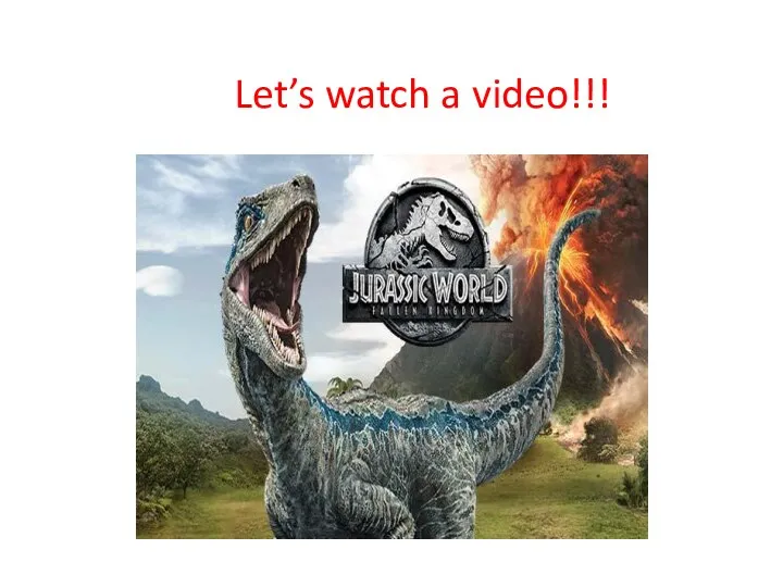 Let’s watch a video!!!