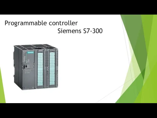 Programmable controller Siemens S7-300