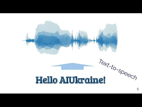 Hello AIUkraine! Text-to-speech