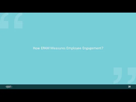 How EPAM Measures Employee Engagement?