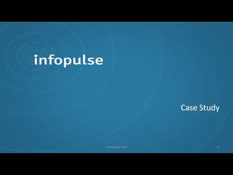 Presentation title Case Study