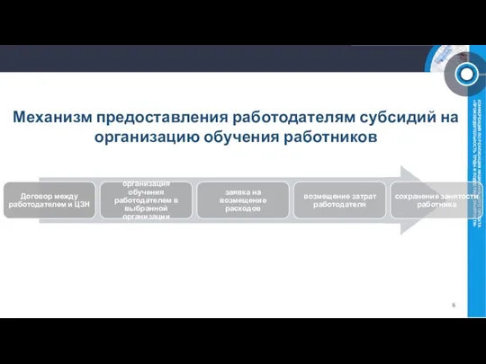 6 Механизм предоставления работодателям субсидий на организацию обучения работников