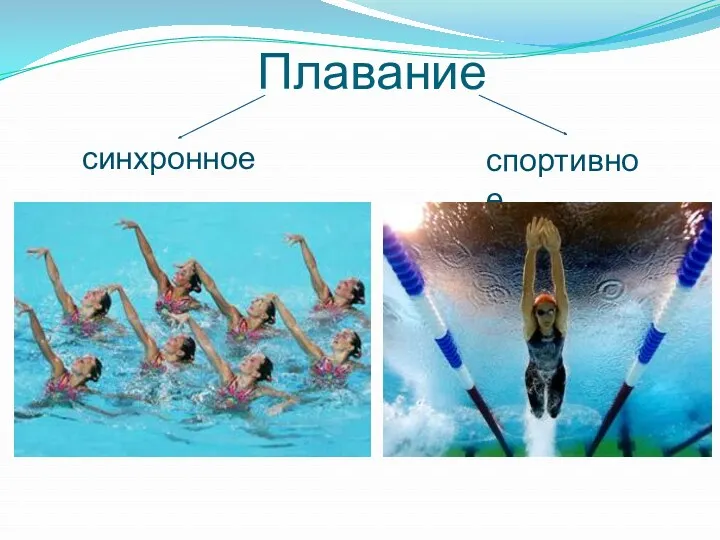 Плавание синхронное спортивное