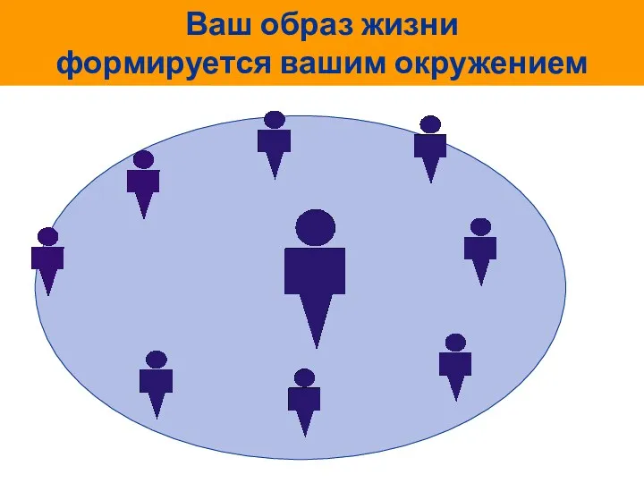 Ваш образ жизни формируется вашим окружением