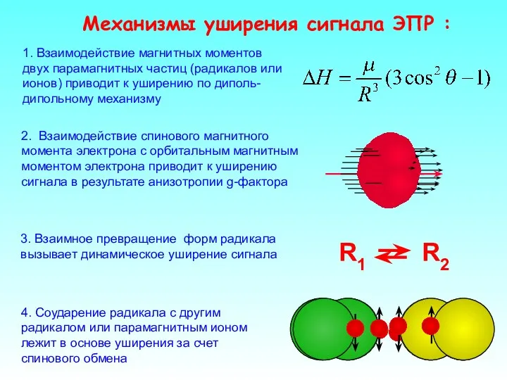 2. Взаимодействие спинового магнитного момента электрона с орбитальным магнитным моментом