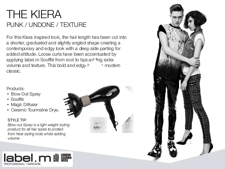 THE KIERA PUNK / UNDONE / TEXTURE Products: Blow Out