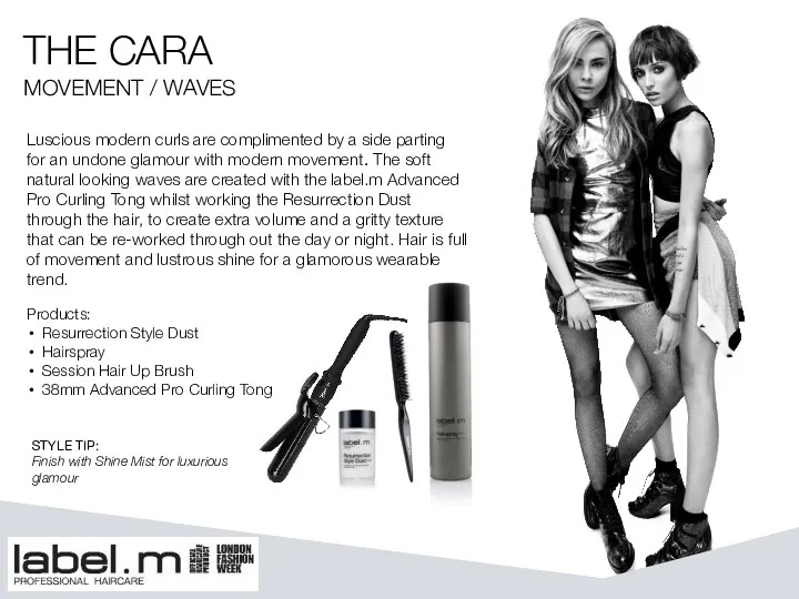 THE CARA MOVEMENT / WAVES Products: Resurrection Style Dust Hairspray