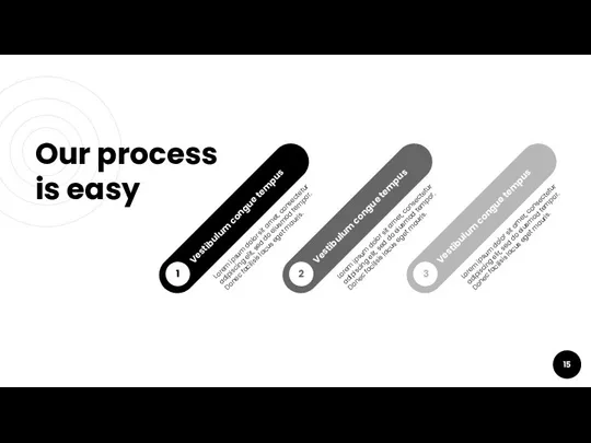 Our process is easy