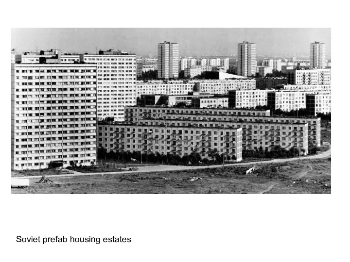 Soviet prefab housing estates
