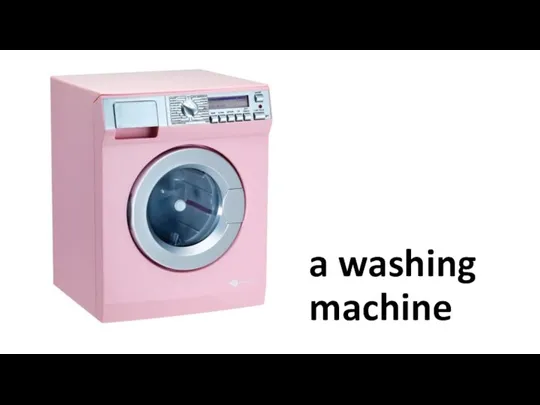 a washing machine