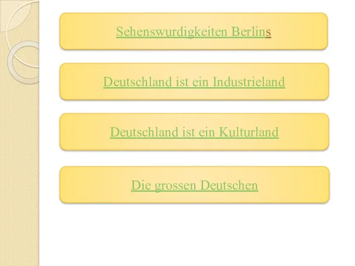 Sehenswurdigkeiten Berlins Die grossen Deutschen Deutschland ist ein Industrieland Deutschland ist ein Kulturland