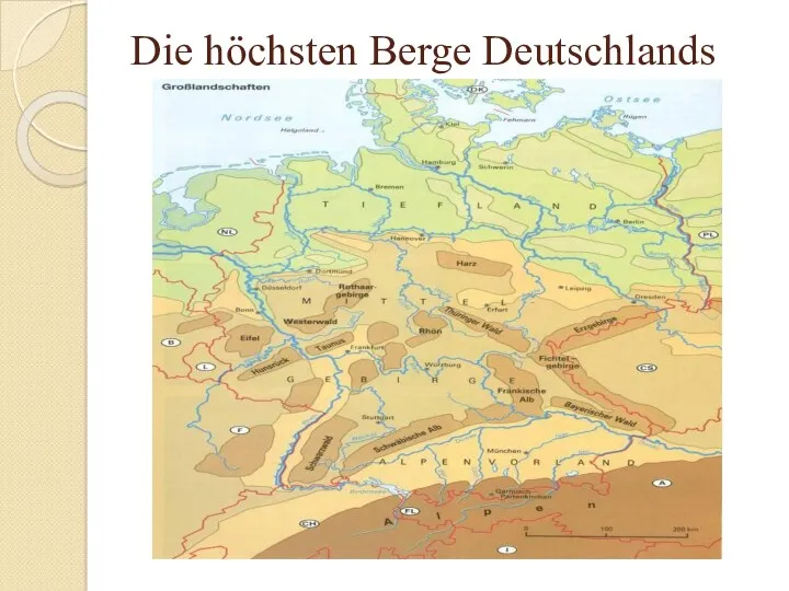 Die höchsten Berge Deutschlands