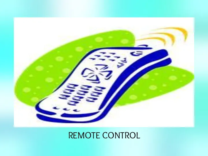 REMOTE CONTROL