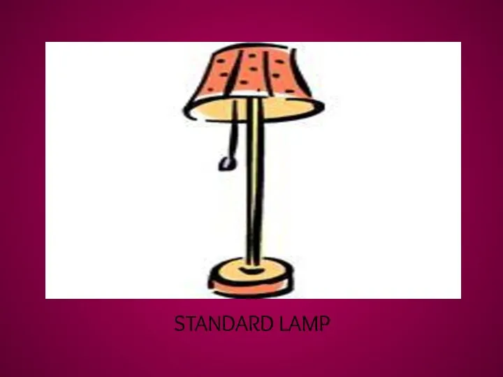 STANDARD LAMP