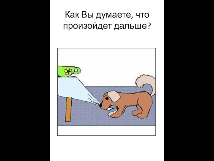 Как Вы думаете, что произойдет дальше?