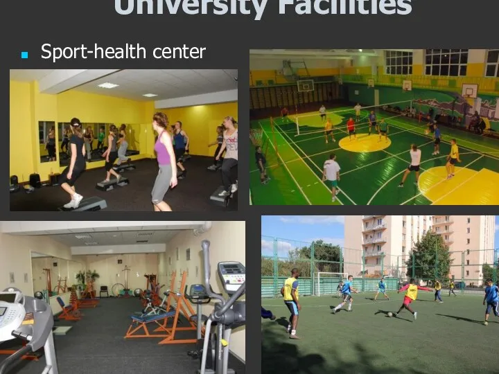 University Facilities Sport-health center