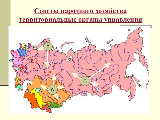 Советы народного хозяйства территориальные органы управления С С С
