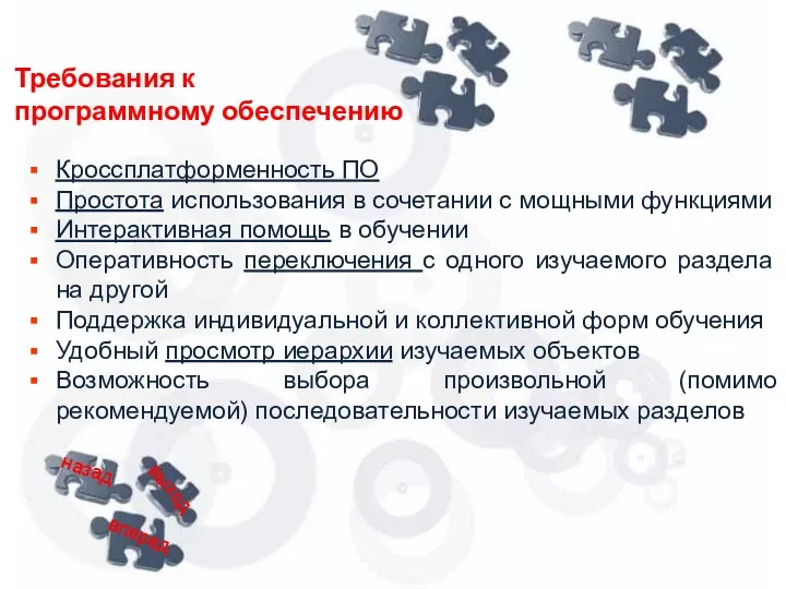 Кросcплатформенность ПО Простота использования в сочетании с мощными функциями Интерактивная помощь в обучении