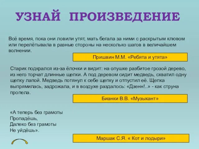 Всё время, пока они ловили утят, мать бегала за ними