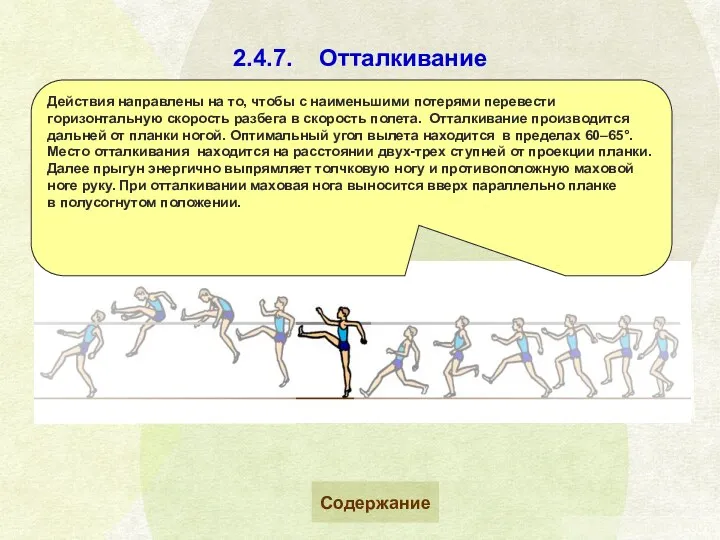 2.4.7. Отталкивание Действия направлены на то, чтобы с наименьшими потерями