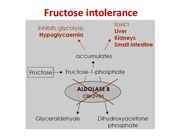 Fructose intolerance