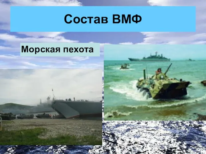 Состав ВМФ Морская пехота