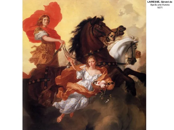 LAIRESSE, Gérard de Apollo and Aurora 1671