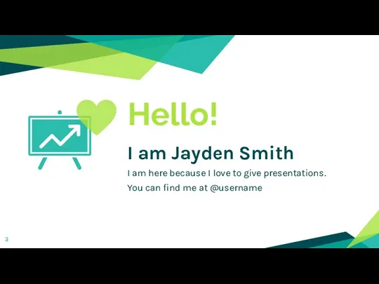 Hello! I am Jayden Smith I am here because I