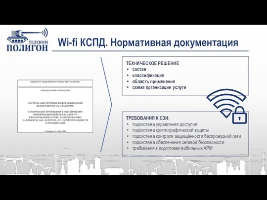 Wi-fi КСПД. Нормативная документация