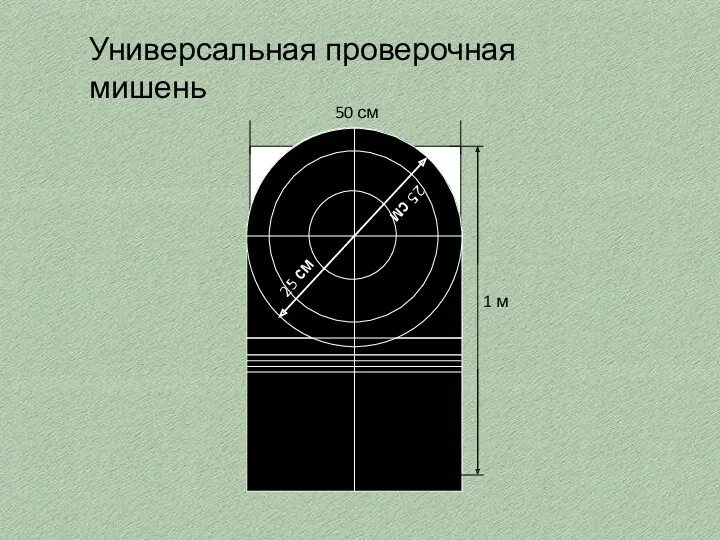 Универсальная проверочная мишень