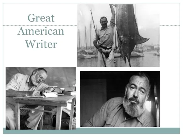 Great American Writer