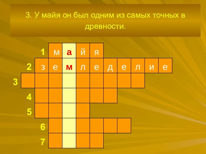 3. У майя он был одним из самых точных в древности.