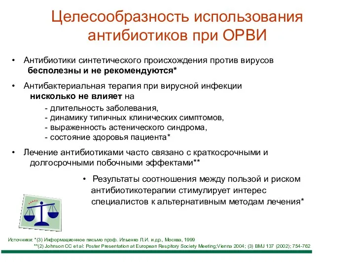 Целесообразность использования антибиотиков при ОРВИ Антибиотики синтетического происхождения против вирусов