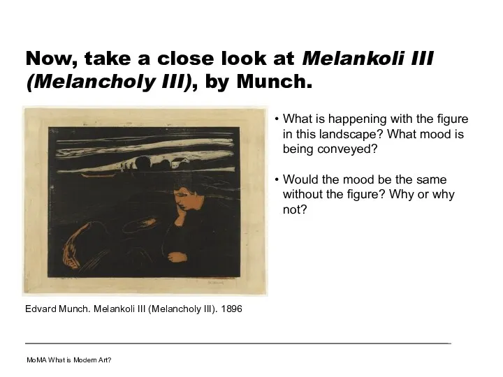 Now, take a close look at Melankoli III (Melancholy III),