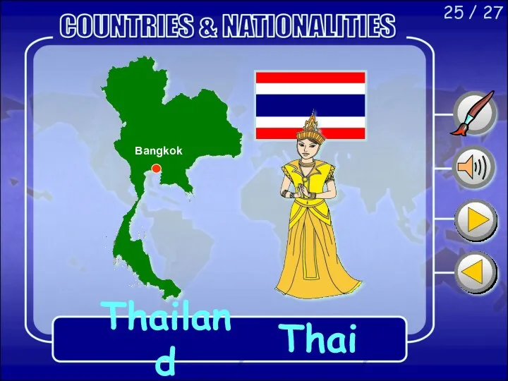 25 / 27 Thailand Thai