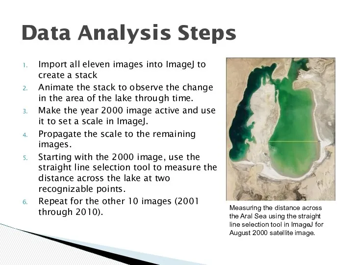 Import all eleven images into ImageJ to create a stack