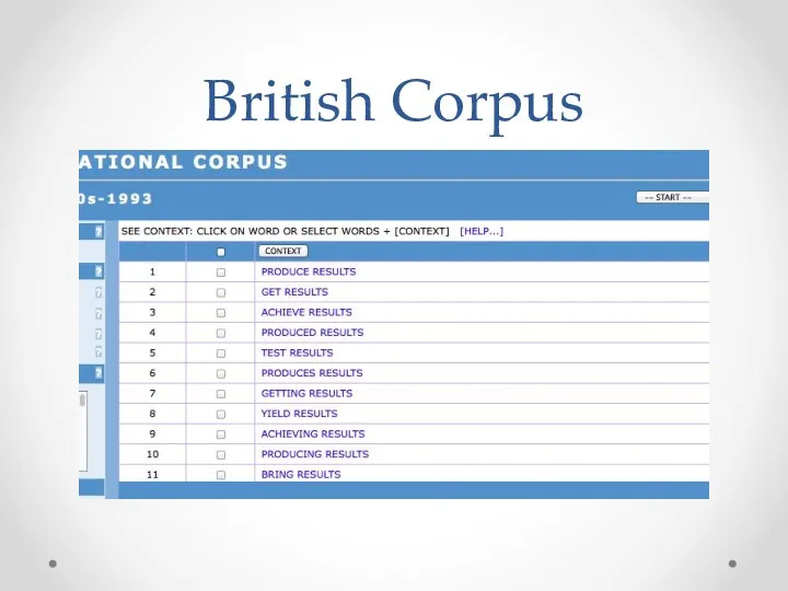 British Corpus