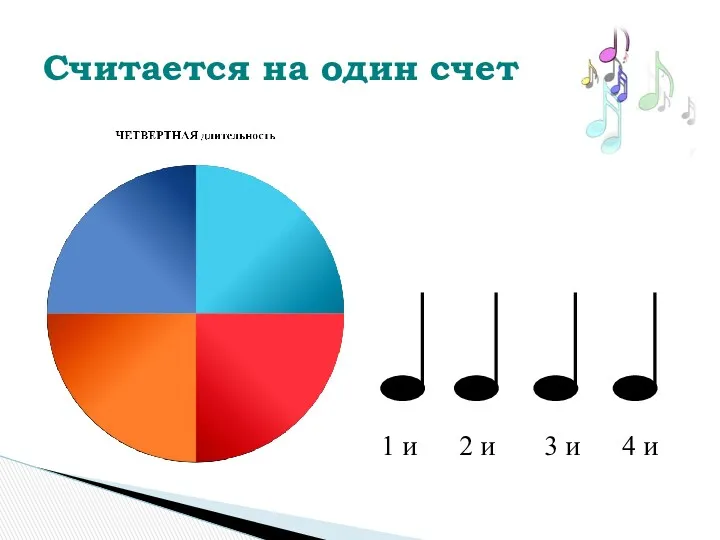 Считается на один счет 1 и 2 и 3 и 4 и