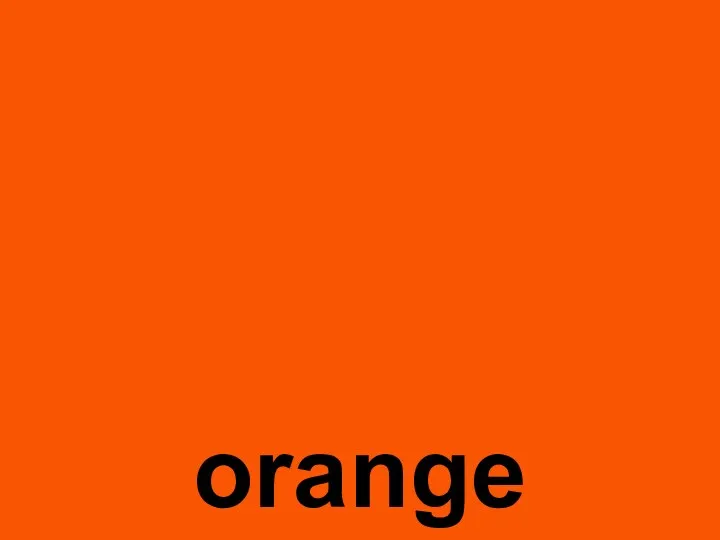 orange