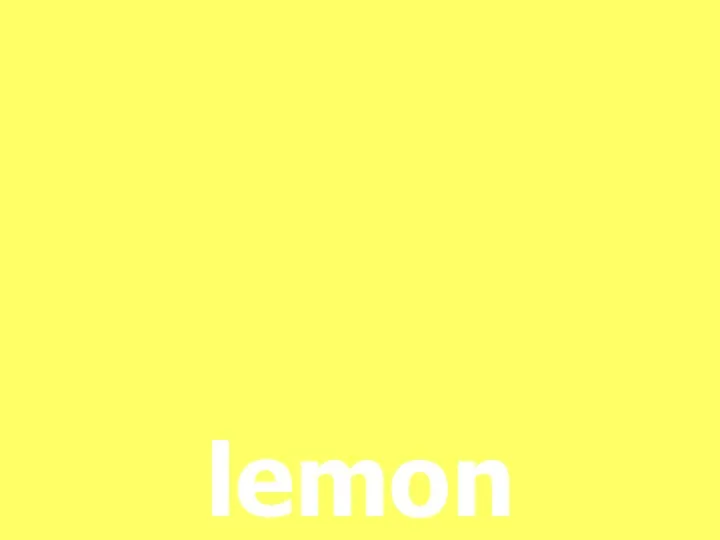 lemon