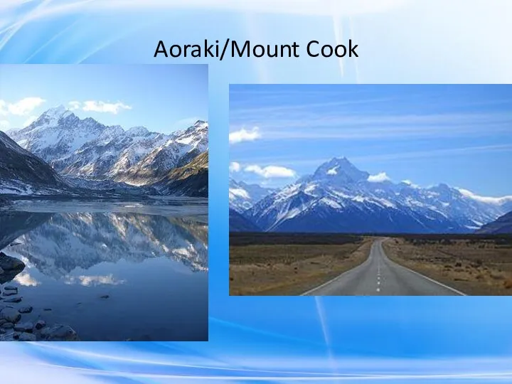 Aoraki/Mount Cook