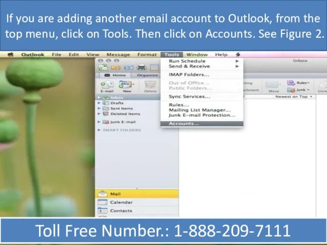 If you are adding another email account to Outlook, from