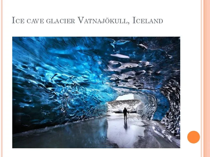 Ice cave glacier Vatnajökull, Iceland