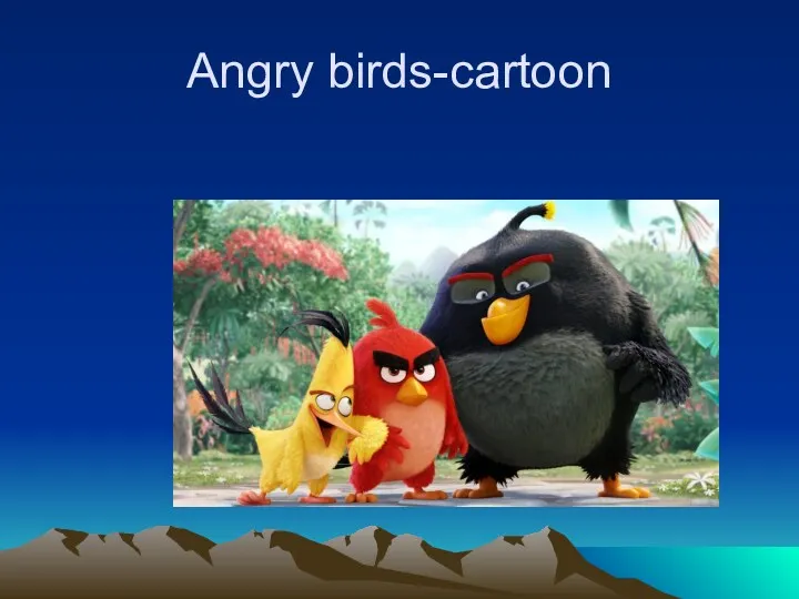 Angry birds-cartoon