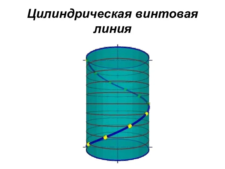 Цилиндрическая винтовая линия