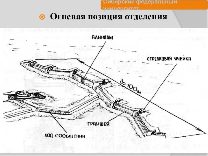 Огневая позиция отделения